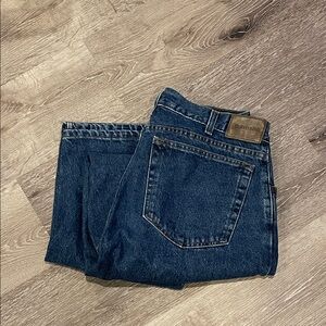 St. John's Bay Dark Blue Relaxed Jeans